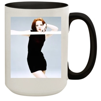 Shirley Manson 15oz Colored Inner & Handle Mug