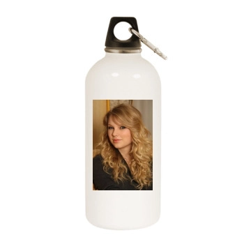 Taylor Swift White Water Bottle With Carabiner