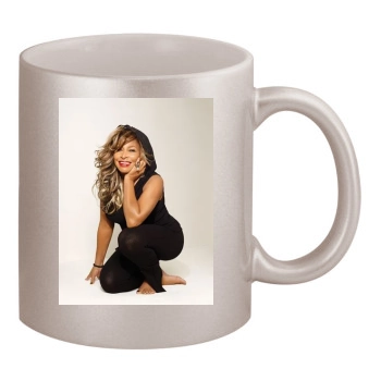 Tina Turner 11oz Metallic Silver Mug