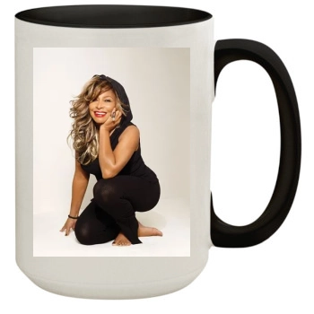 Tina Turner 15oz Colored Inner & Handle Mug