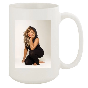 Tina Turner 15oz White Mug