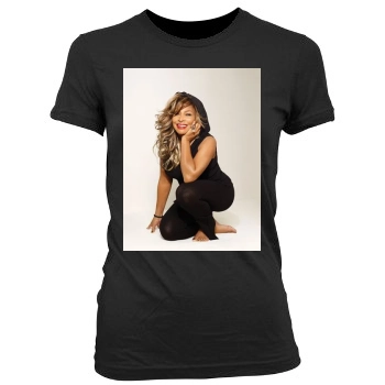 Tina Turner Women's Junior Cut Crewneck T-Shirt