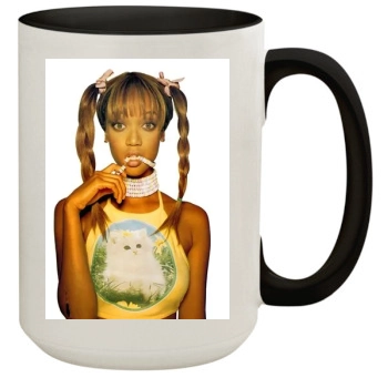 Tyra Banks 15oz Colored Inner & Handle Mug