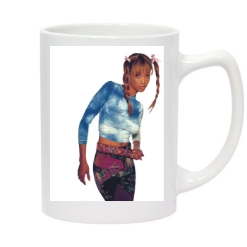 Tyra Banks 14oz White Statesman Mug