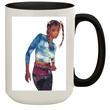 Tyra Banks 15oz Colored Inner & Handle Mug