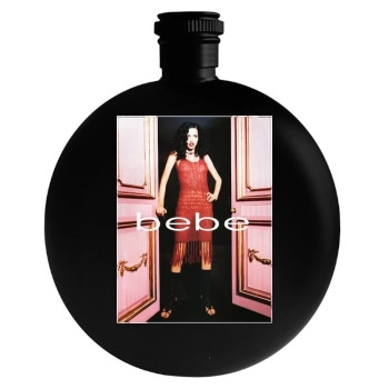 Adriana Lima Round Flask