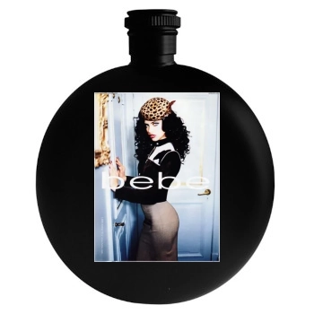 Adriana Lima Round Flask