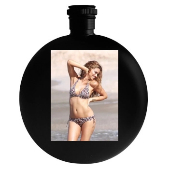 Adriana Lima Round Flask