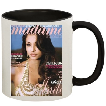 Aishwarya Rai 11oz Colored Inner & Handle Mug