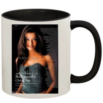 Aishwarya Rai 11oz Colored Inner & Handle Mug