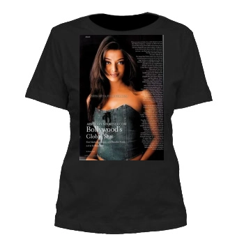 Aishwarya Rai Women's Cut T-Shirt