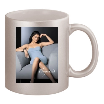 Aishwarya Rai 11oz Metallic Silver Mug