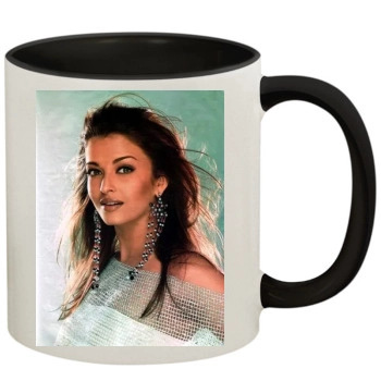 Aishwarya Rai 11oz Colored Inner & Handle Mug