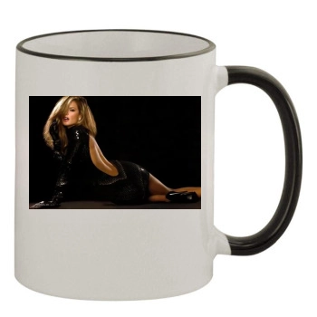 Alessandra Ambrosio 11oz Colored Rim & Handle Mug