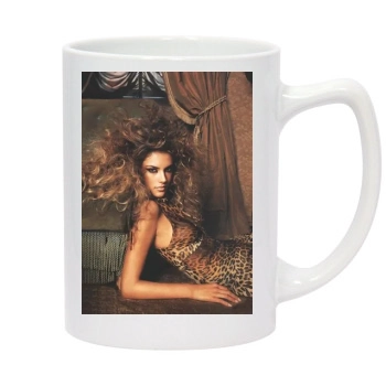 Alessandra Ambrosio 14oz White Statesman Mug