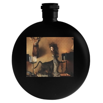 Alessandra Ambrosio Round Flask