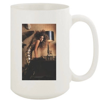 Alessandra Ambrosio 15oz White Mug