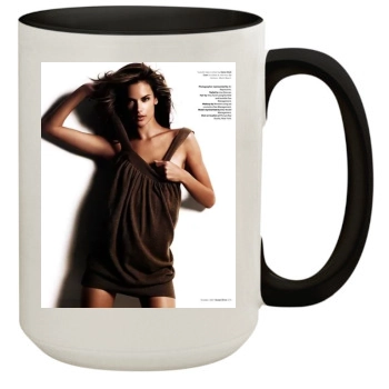 Alessandra Ambrosio 15oz Colored Inner & Handle Mug