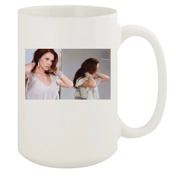 Amanda Righetti 15oz White Mug