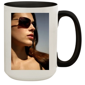 Amanda Righetti 15oz Colored Inner & Handle Mug