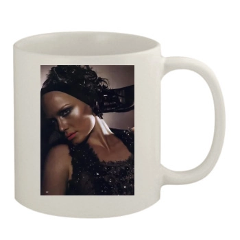 Amber Valletta 11oz White Mug