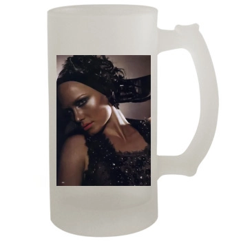 Amber Valletta 16oz Frosted Beer Stein