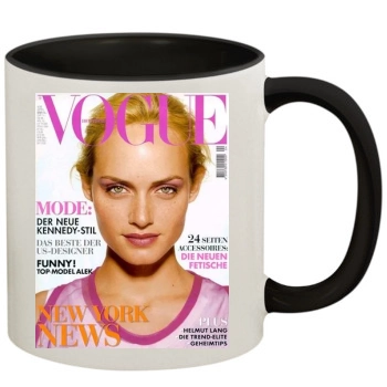 Amber Valletta 11oz Colored Inner & Handle Mug