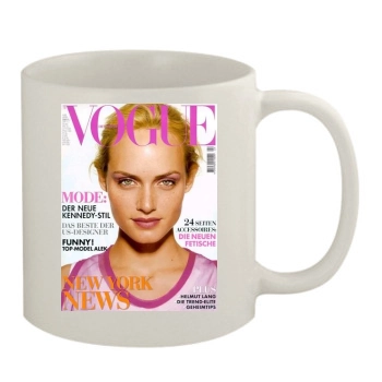 Amber Valletta 11oz White Mug