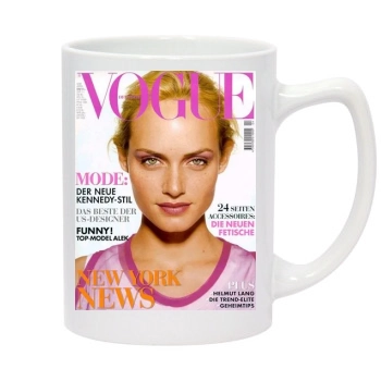 Amber Valletta 14oz White Statesman Mug