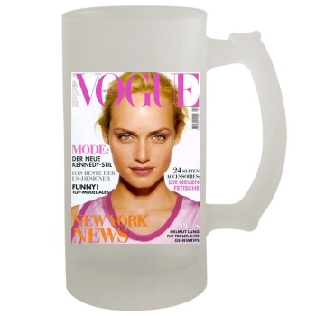 Amber Valletta 16oz Frosted Beer Stein