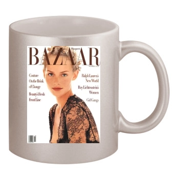 Amber Valletta 11oz Metallic Silver Mug