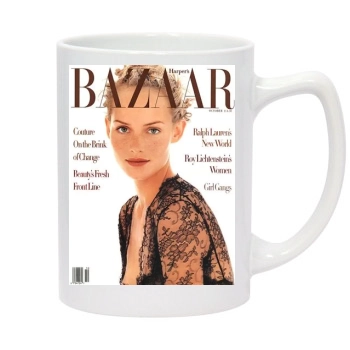 Amber Valletta 14oz White Statesman Mug