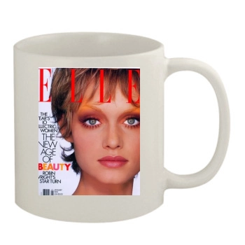 Amber Valletta 11oz White Mug