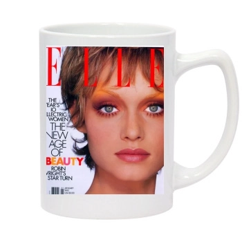 Amber Valletta 14oz White Statesman Mug