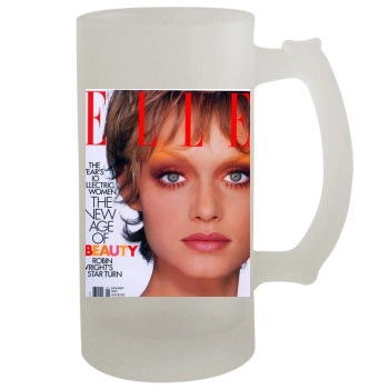 Amber Valletta 16oz Frosted Beer Stein