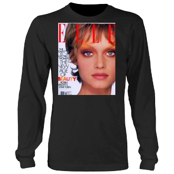 Amber Valletta Men's Heavy Long Sleeve TShirt