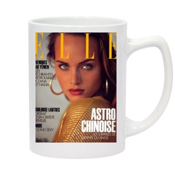 Amber Valletta 14oz White Statesman Mug