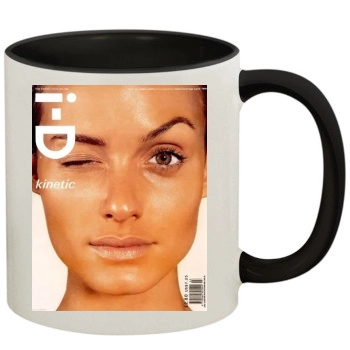 Amber Valletta 11oz Colored Inner & Handle Mug