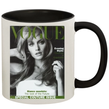 Amber Valletta 11oz Colored Inner & Handle Mug