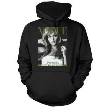 Amber Valletta Mens Pullover Hoodie Sweatshirt