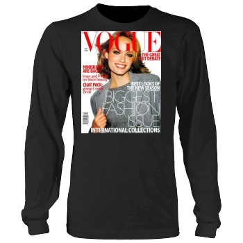 Amber Valletta Men's Heavy Long Sleeve TShirt