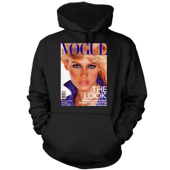 Amber Valletta Mens Pullover Hoodie Sweatshirt