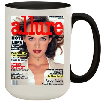 Amber Valletta 15oz Colored Inner & Handle Mug