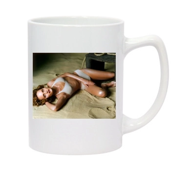 Amber Valletta 14oz White Statesman Mug