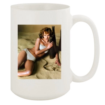 Amber Valletta 15oz White Mug