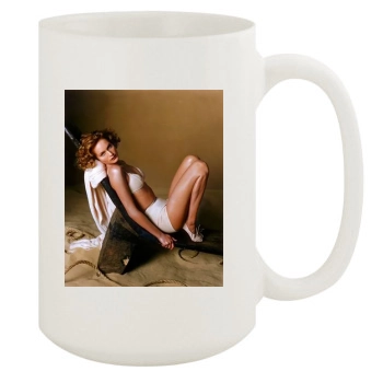 Amber Valletta 15oz White Mug