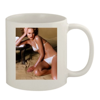 Amber Valletta 11oz White Mug