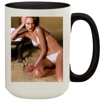 Amber Valletta 15oz Colored Inner & Handle Mug