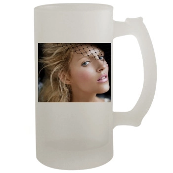 Anja Rubik 16oz Frosted Beer Stein