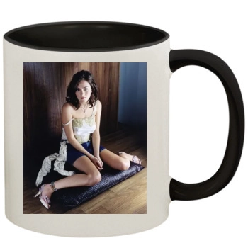 Anna Friel 11oz Colored Inner & Handle Mug